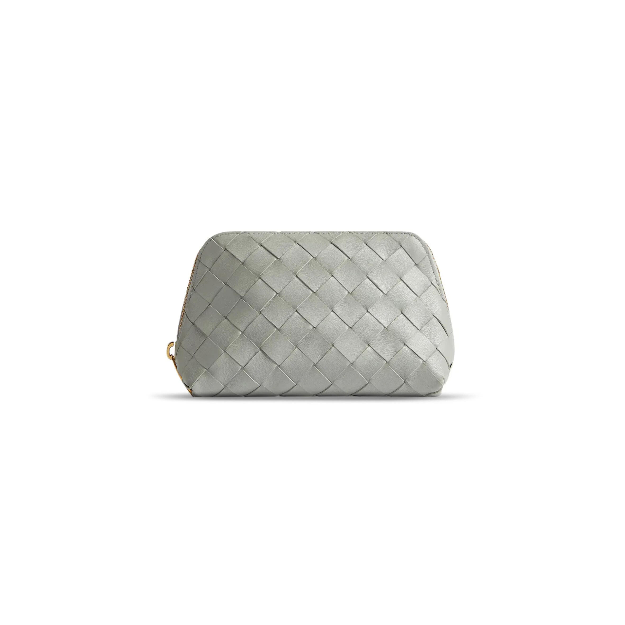 bo*te*ga Ve*ne*ta intrecciato small beauty pouch 764044vcpp01556 (16.5*10.5*9cm)